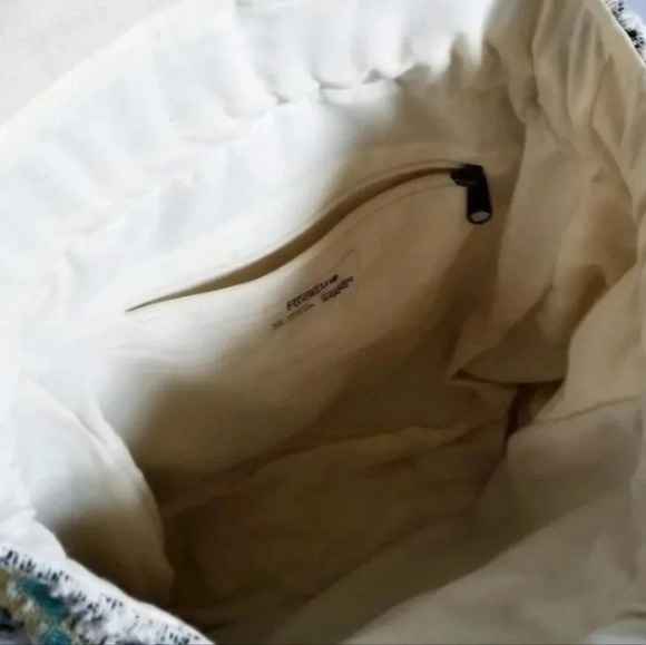 New! Boho Embroidered Jacquard Backpack - Picture 9 of 12